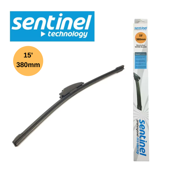 380 mm Aparatsız Silecek Süpürgesi 15''