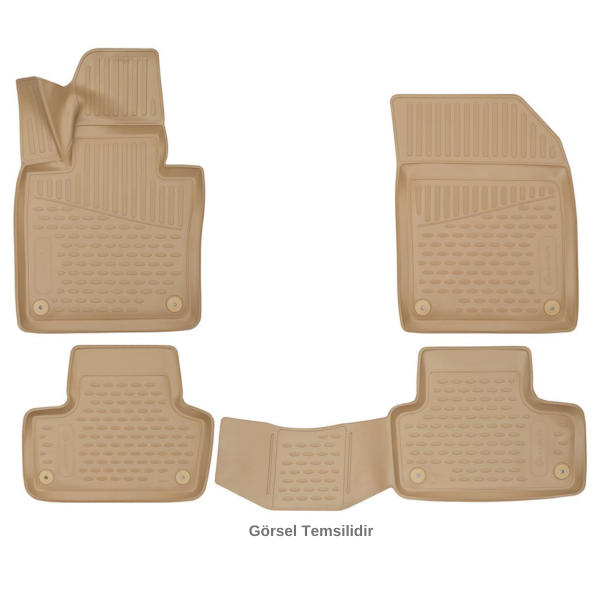 3D Paspas Bej Jetta 2002-2005 Novline 7506-EXP-51.14.210KH